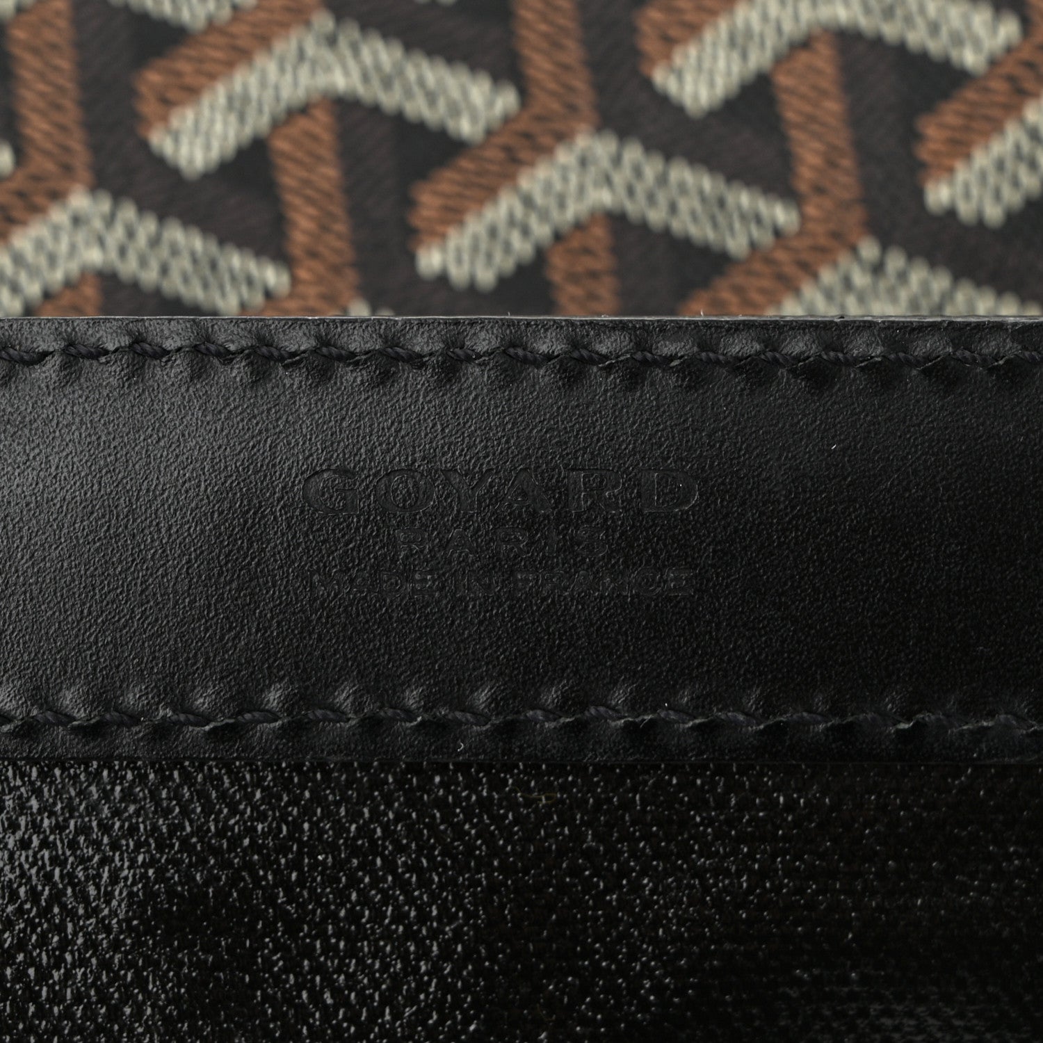 Goyard Goyardine Bellechasse PM Black 6 of 11