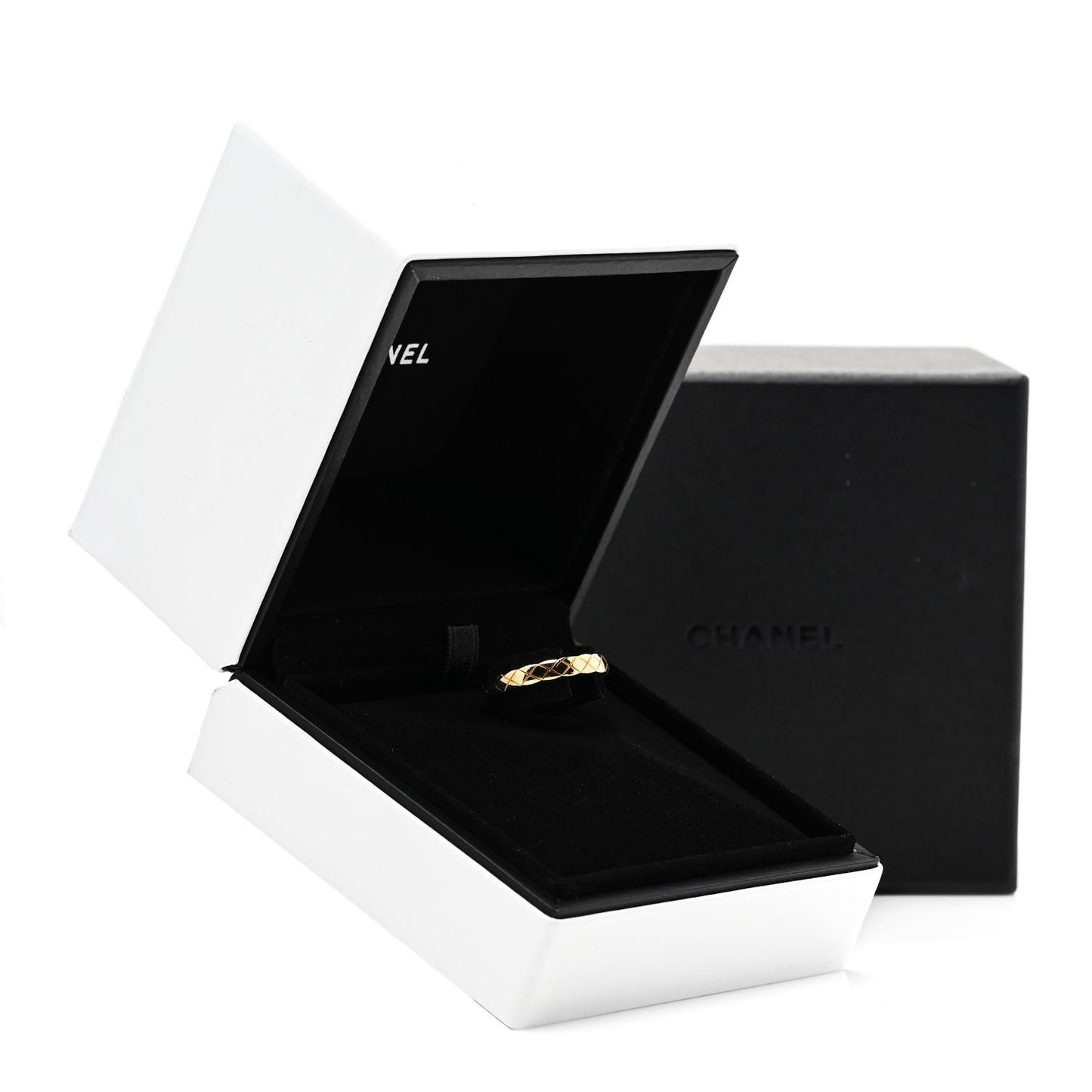 18K Yellow Gold Mini Coco Crush Ring 55 7.25