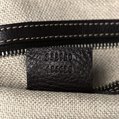 Gucci Monogram Large Icon Bit Hobo Dark Brown 7 of 10