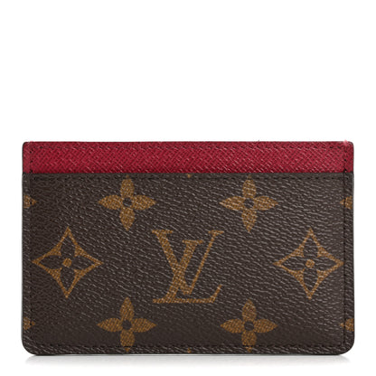 Louis Vuitton Monogram Card Holder Fuchsia 1 of 12