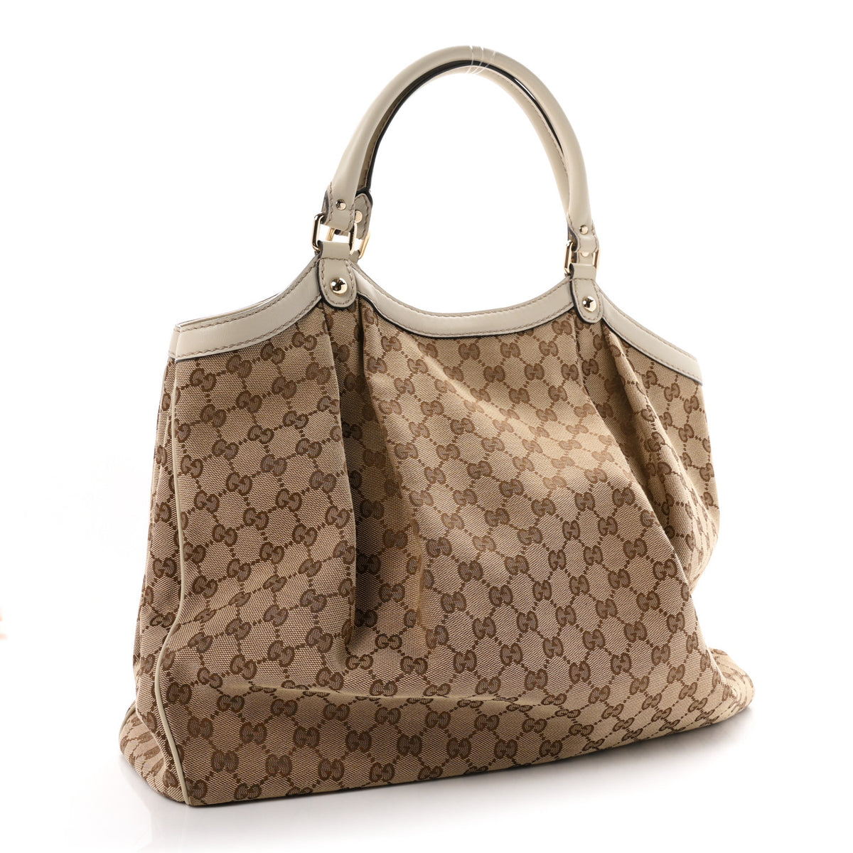 Gucci Monogram Large Sukey Tote Off White 3 of 10