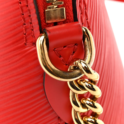 Louis Vuitton Epi Alma Mini Coquelicot 11 of 13