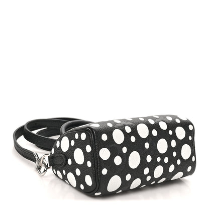 Louis Vuitton LV X YK Empreinte Infinity Dots Nano Speedy Bandouliere Black White 4 of 9