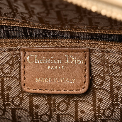 Christian Dior Patent Cannage Stitched Large Lady Dior Beige 5 of 10