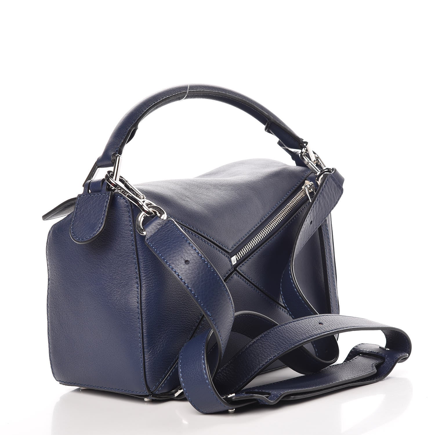 Loewe Calfskin Small Puzzle Bag Marine 3 of 7