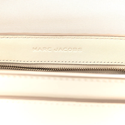 Marc Jacobs Calfskin Large The Covered J Marc Saddle Bag Cloud White 6 of 9