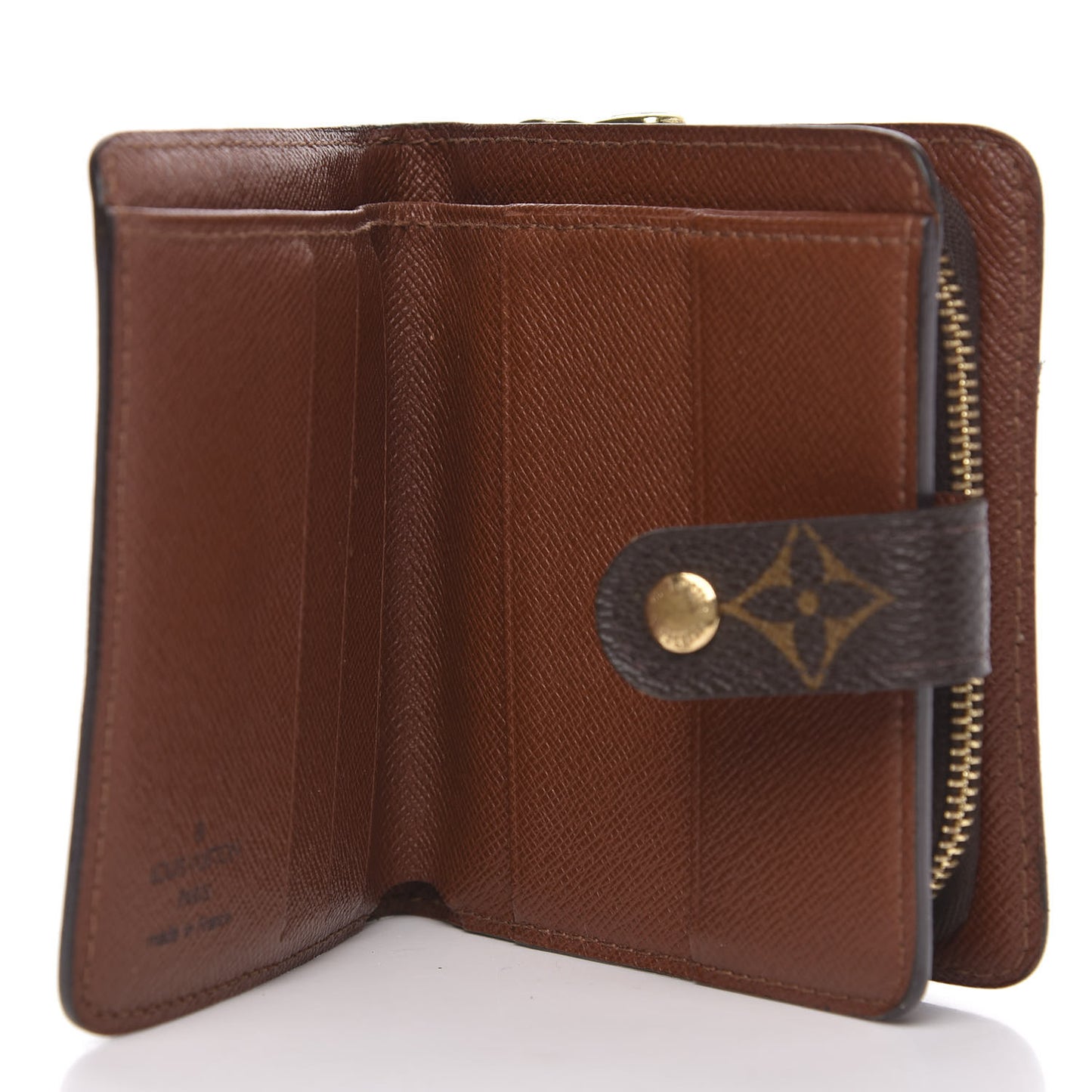 Monogram Compact Zippe Zipped Wallet