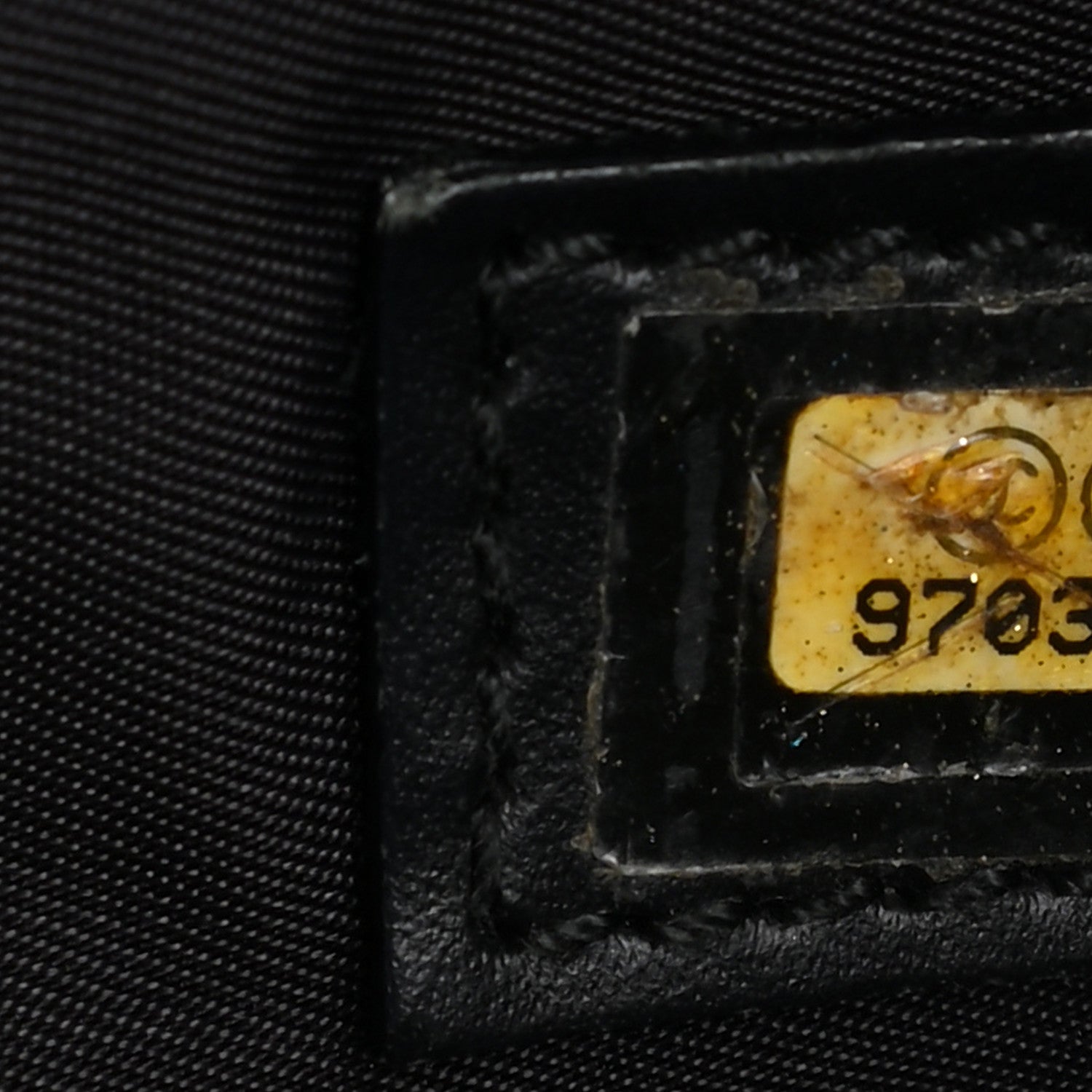 Chanel Nylon Travel Bowler Black 6 of 11