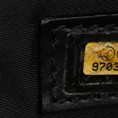 Chanel Nylon Travel Bowler Black 6 of 11