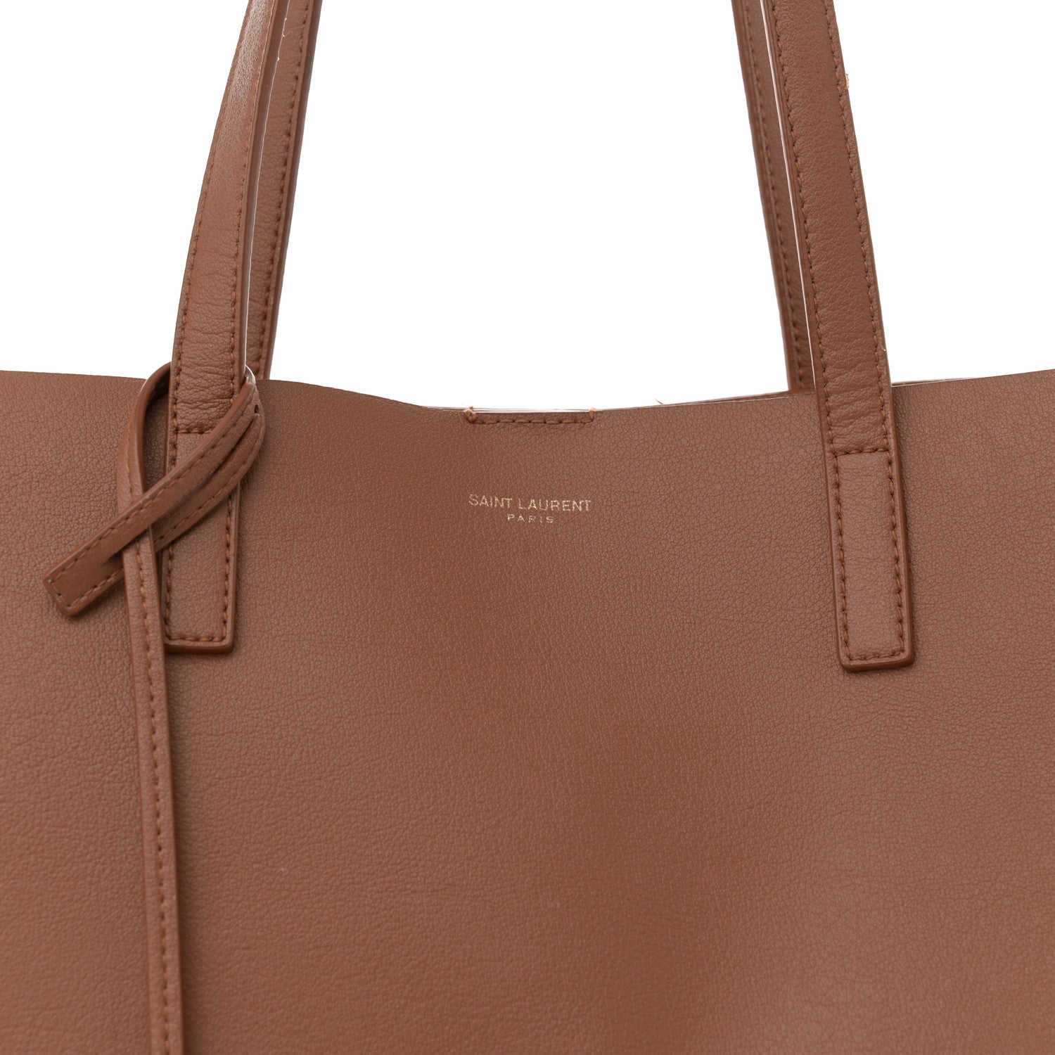 Saint Laurent Calfskin Large Shopping Tote Brick 9 of 15