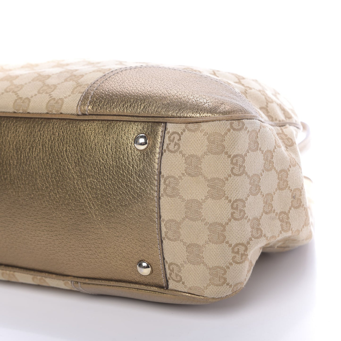 Monogram Large Princy Tote Gold
