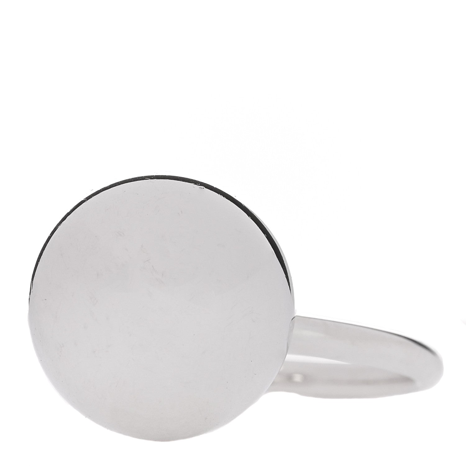 Tiffany Sterling Silver 15.75mm Hardwear Ball Ring 53 6.5 3 of 6