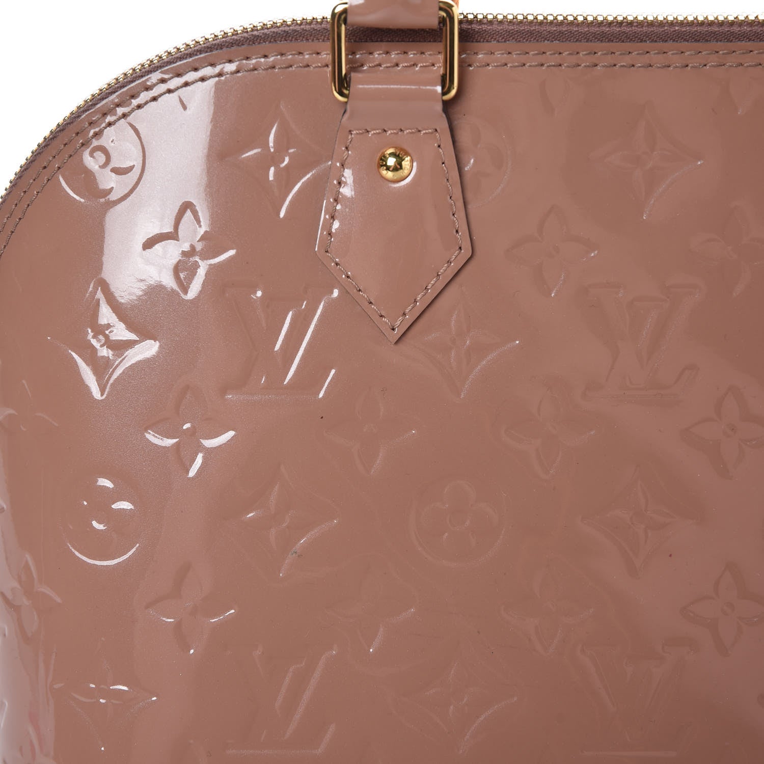 Louis Vuitton Vernis Alma PM Rose Velours 8 of 13