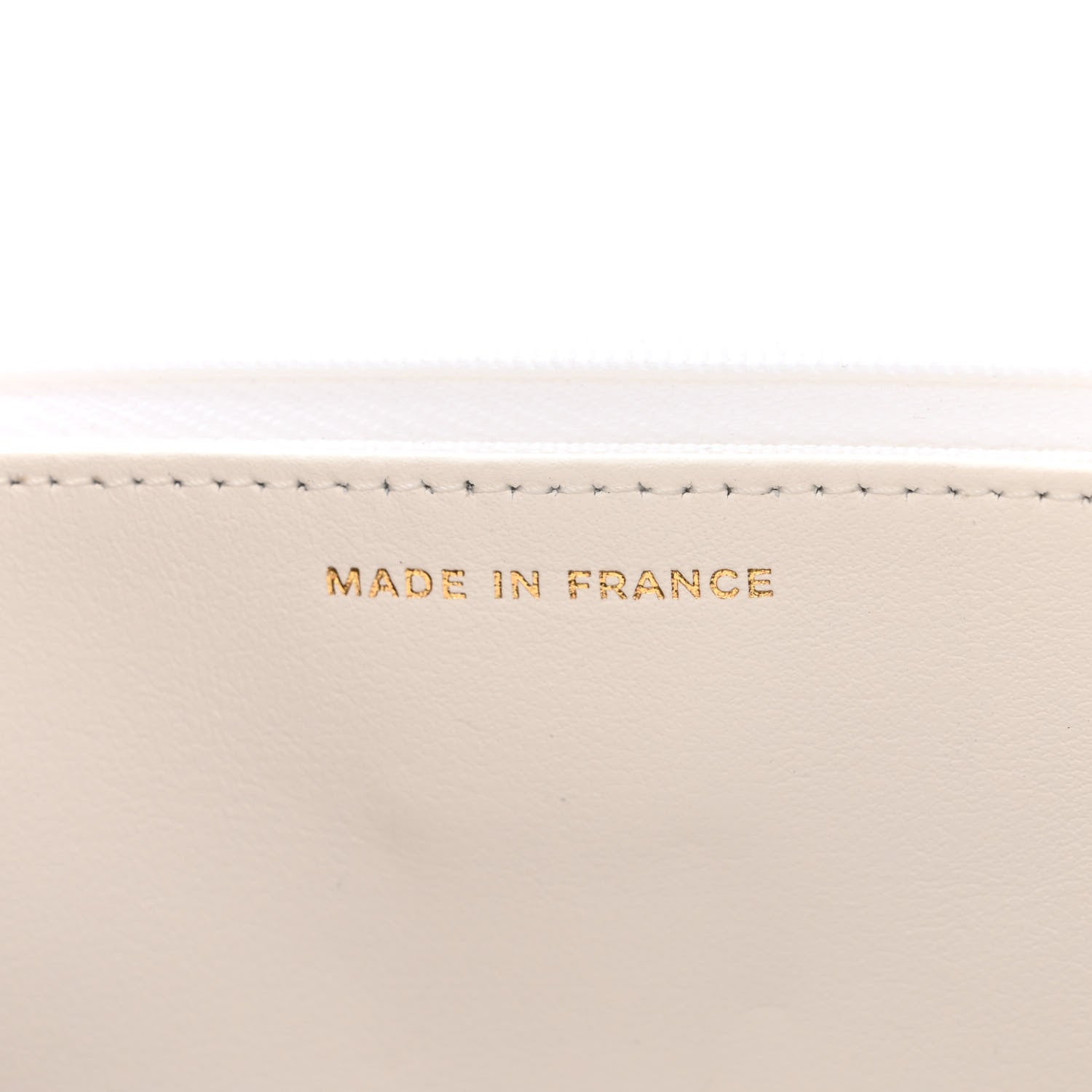 Chanel Caviar Quilted Wallet On Chain WOC White 7 of 12