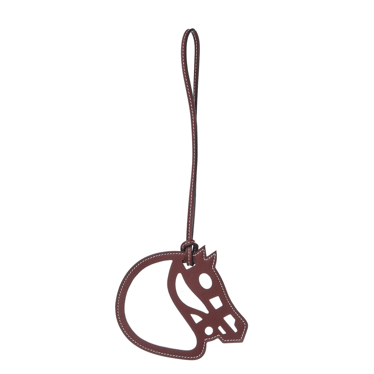 Swift Paddock Cheval Horse Bag Charm Rouge H