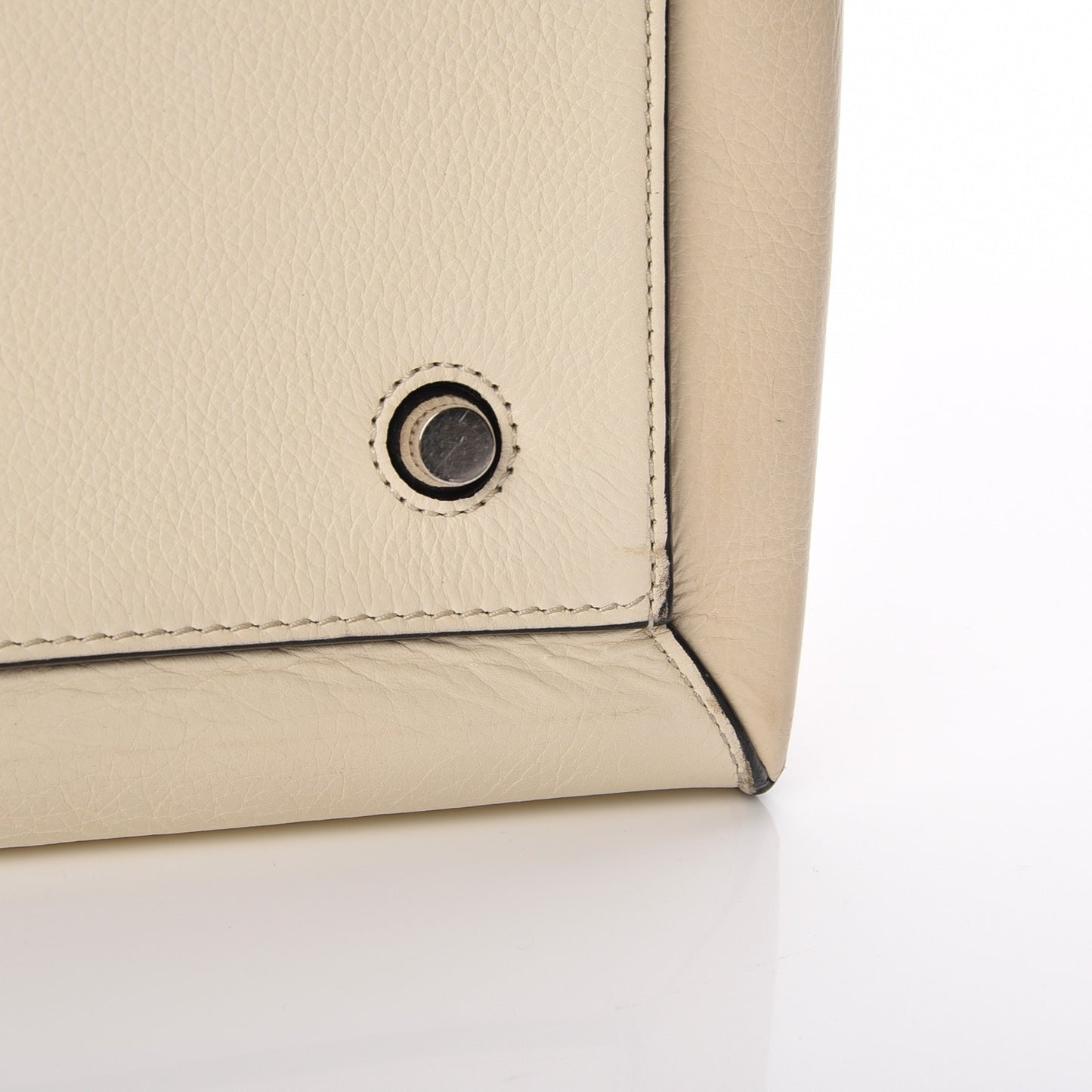 Grained Calfskin Large Edge Shoulder Bag