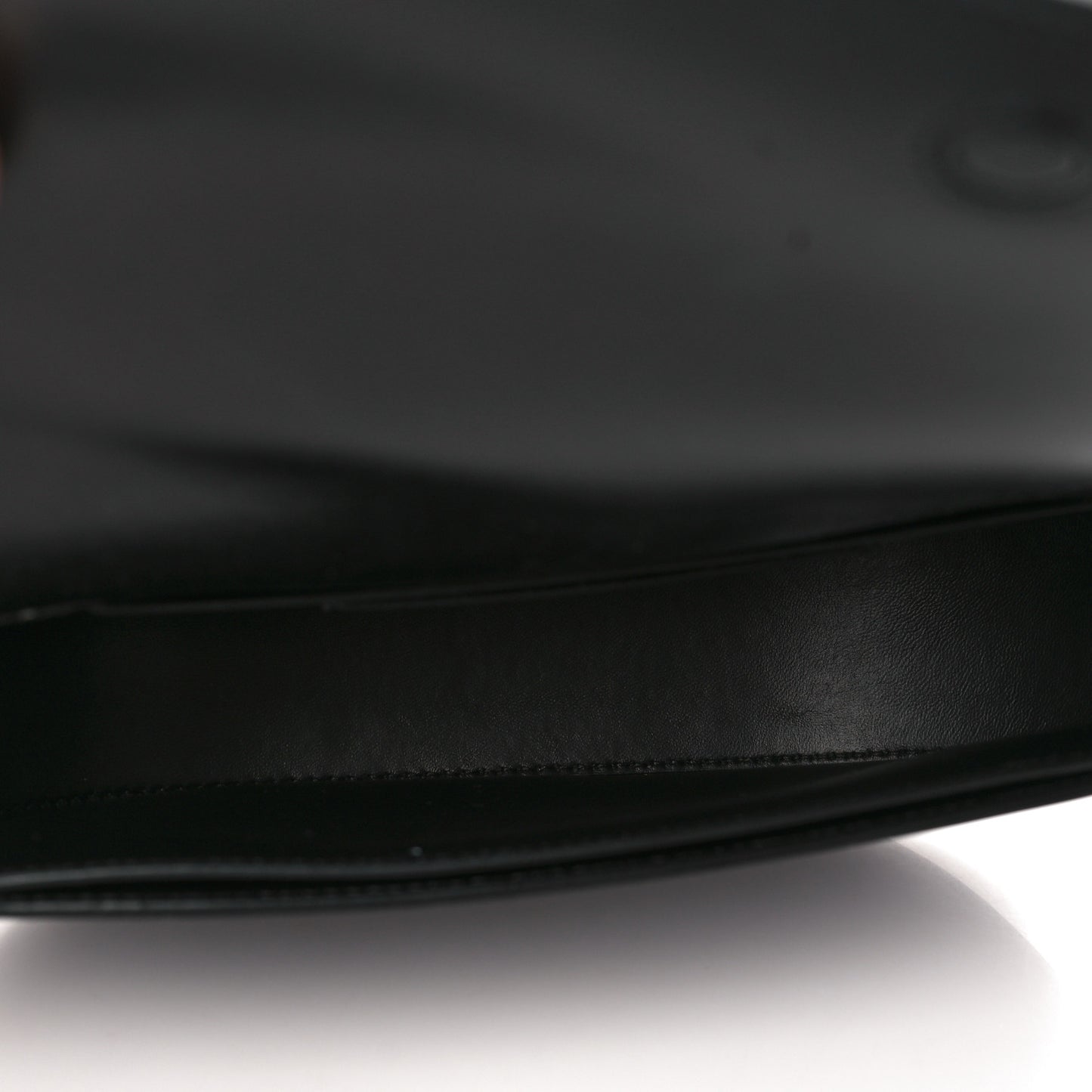 Calfskin Small Olympia Shoulder Bag Black
