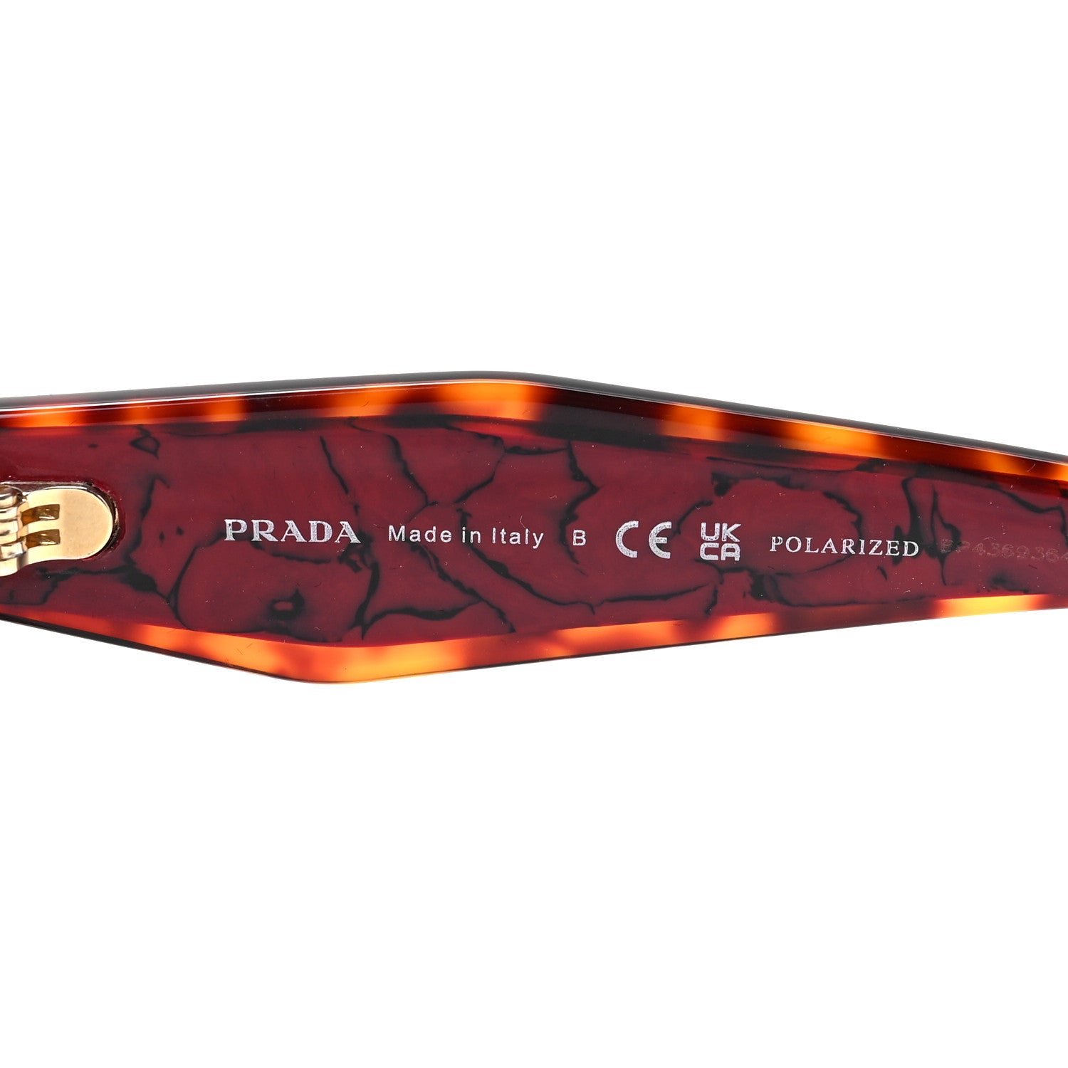 Prada Acetate Sunglasses SPR 15W Tortoise 5 of 6