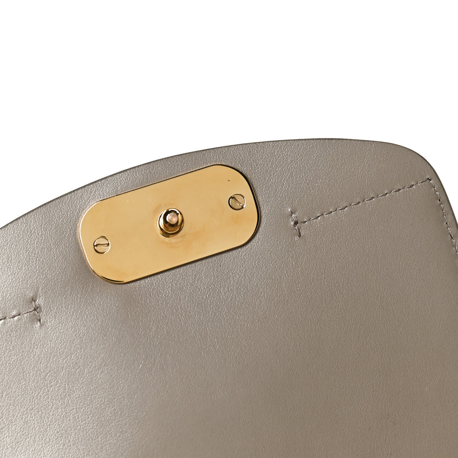 Chloe Shiny Calfskin Suede Mini C Double Carry Motty Grey 16 of 17