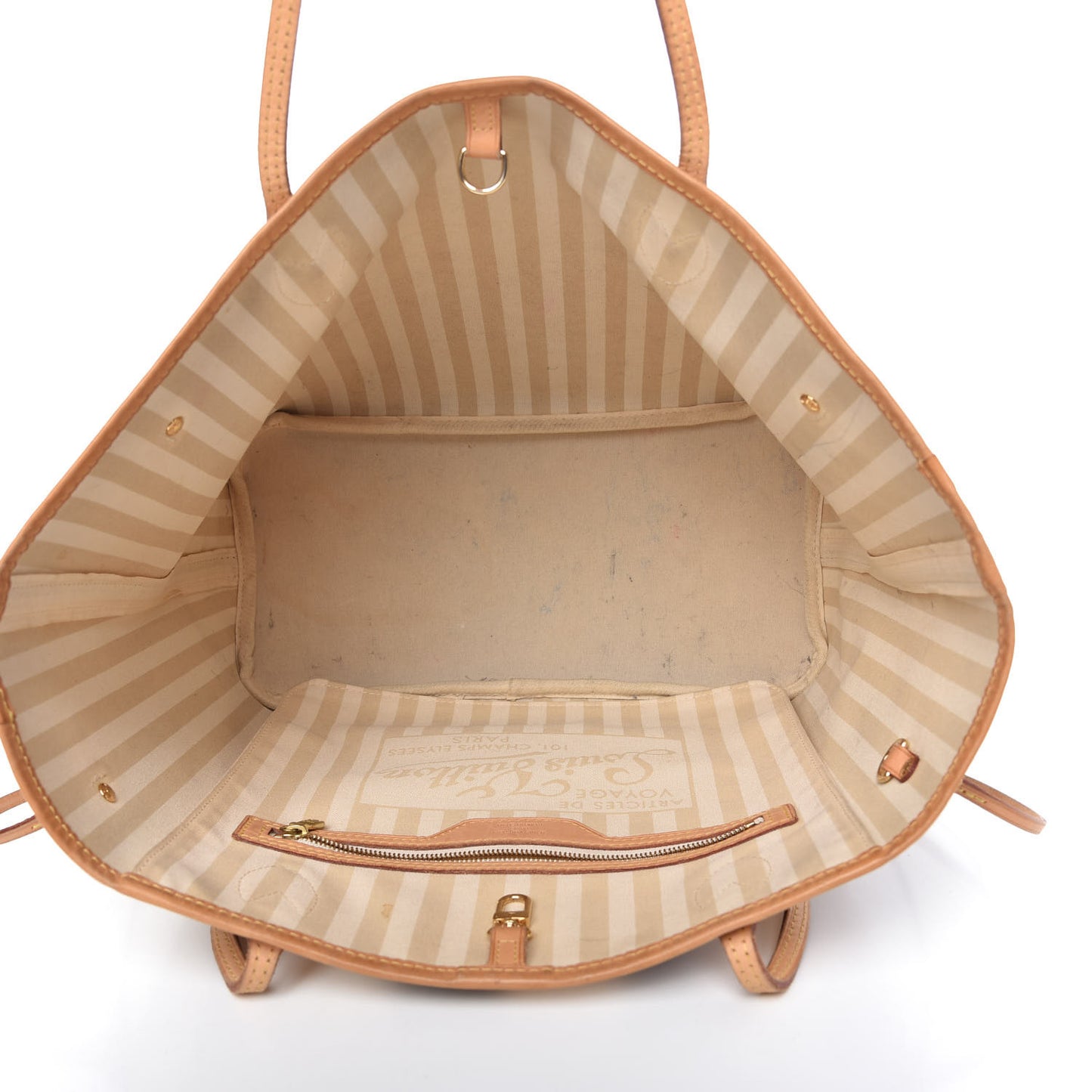 Monogram Rayures Neverfull MM