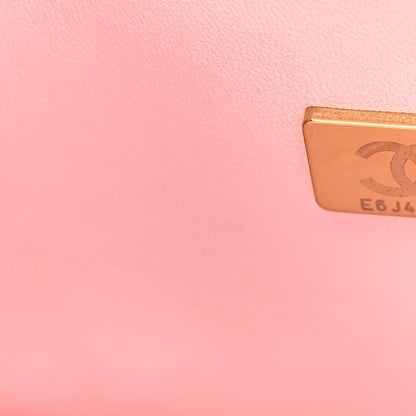 Chanel Caviar Quilted Small Double Flap Light Pink 7 of 13