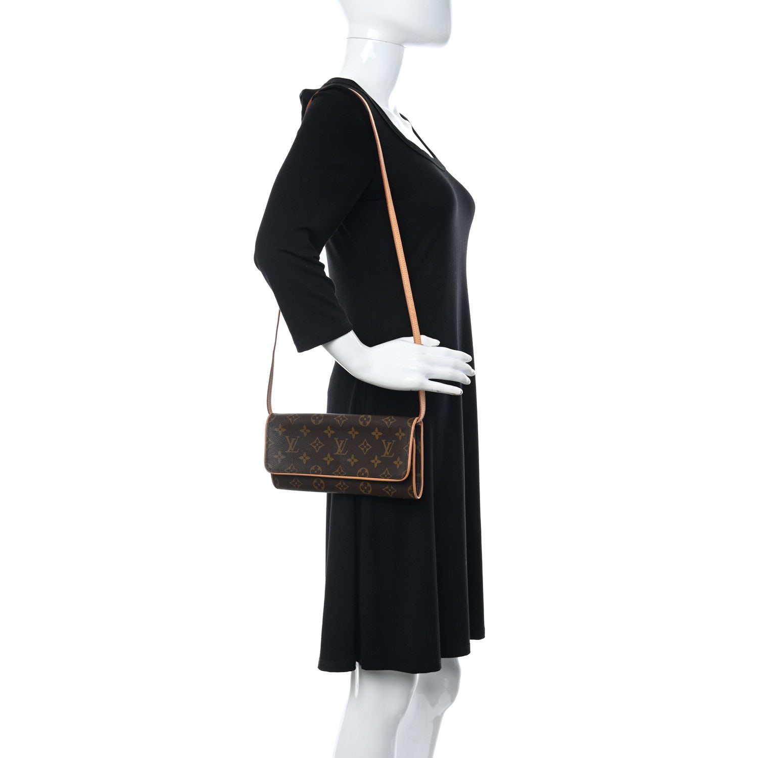 Louis Vuitton Monogram Pochette Twin GM 2 of 9