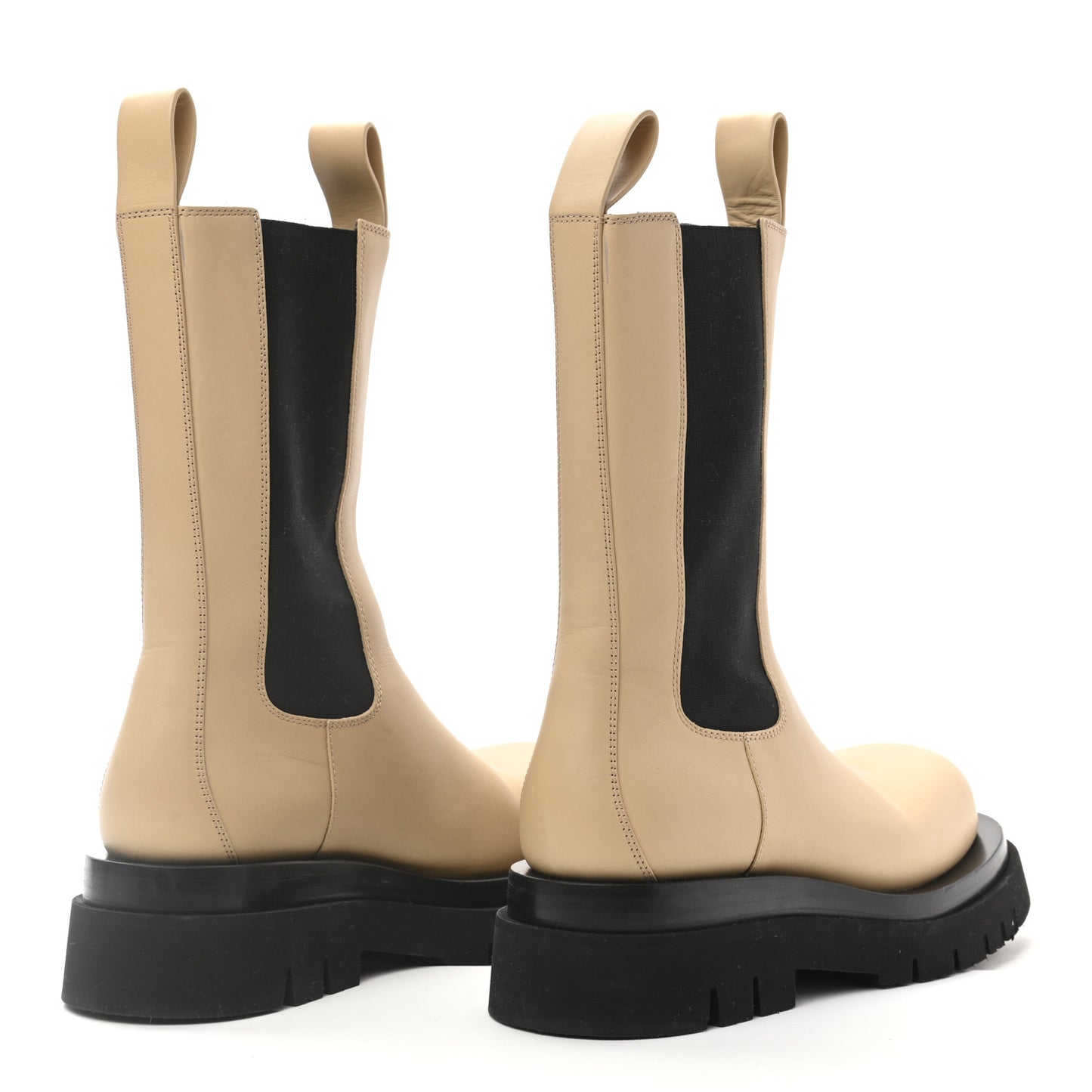 Calfskin The Lug Chelsea 55mm Boots 37.5 Cane Sugar