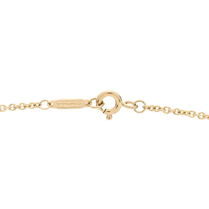 Tiffany 18K Yellow Gold Tag Chain Necklace 4 of 5