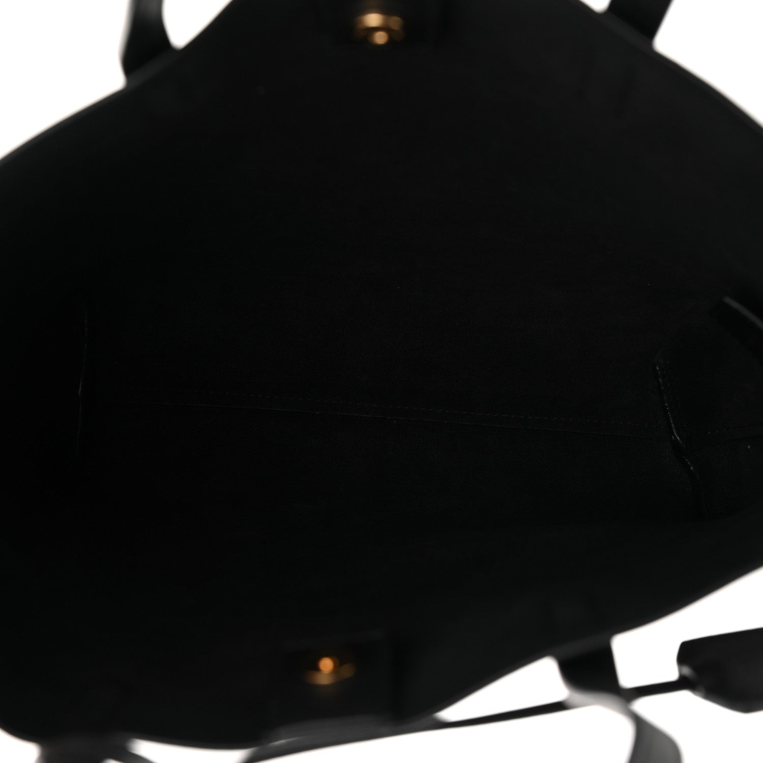 Saint Laurent Calfskin Toy Shopping Tote Black 5 of 10