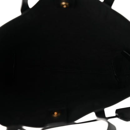 Saint Laurent Calfskin Toy Shopping Tote Black 5 of 10