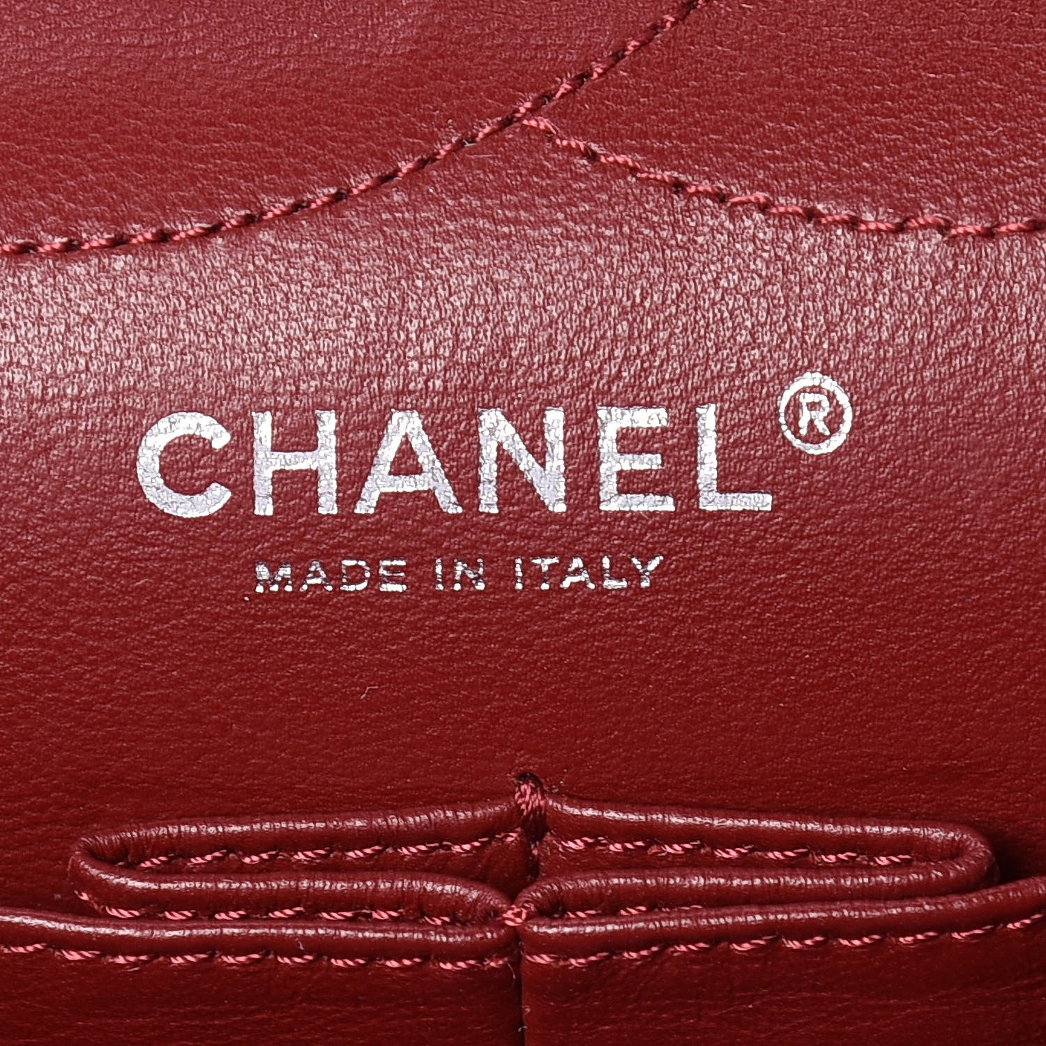 Chanel Aged Calfskin Quilted 2.55 Reissue 227 Flap Red 8 of 10