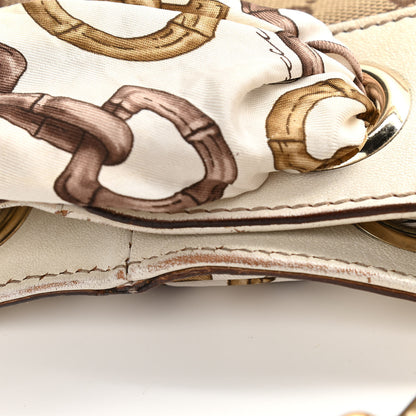 Gucci Monogram Large Positano Tote Off White 13 of 19