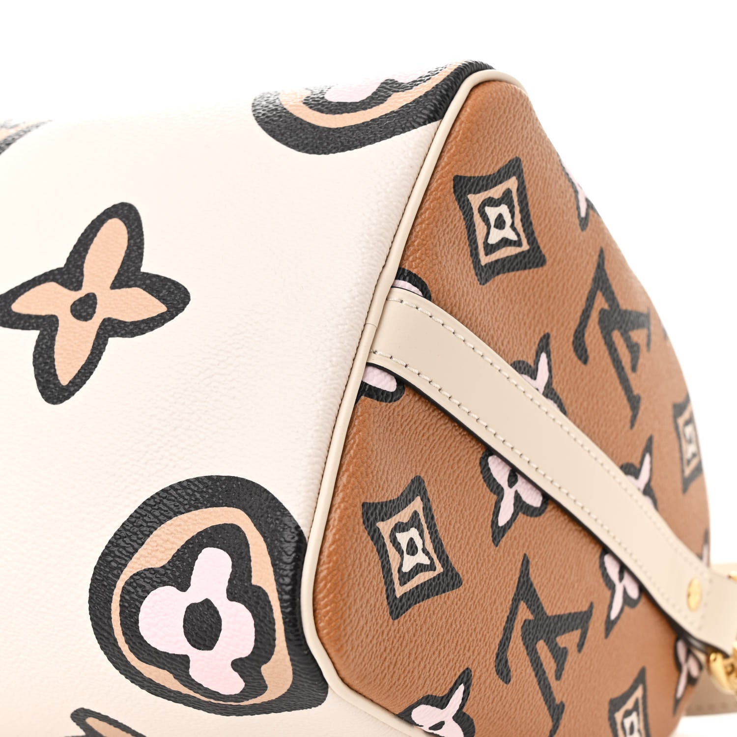 Louis Vuitton Monogram Giant Wild At Heart Speedy Bandouliere 25 Creme 9 of 9