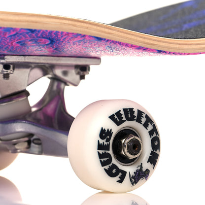 Louis Vuitton Monogram Illusion Wood Skateboard Multicolor 7 of 9