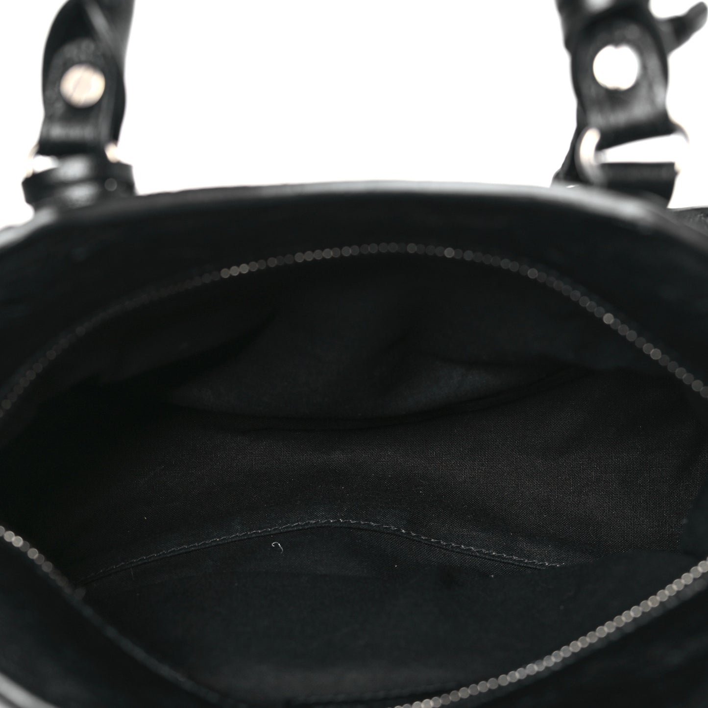Agneau Arena Crystal Neo Cagole Handbag XS Black