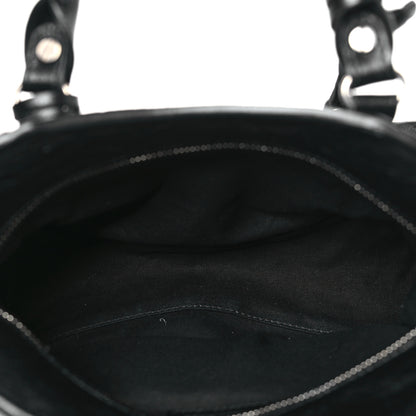 Balenciaga Agneau Arena Crystal Neo Cagole Handbag XS Black 5 of 9