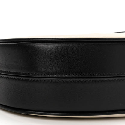 Saint Laurent Shiny Calfskin Le Fermoir Hobo Blanc Vintage Black 8 of 9