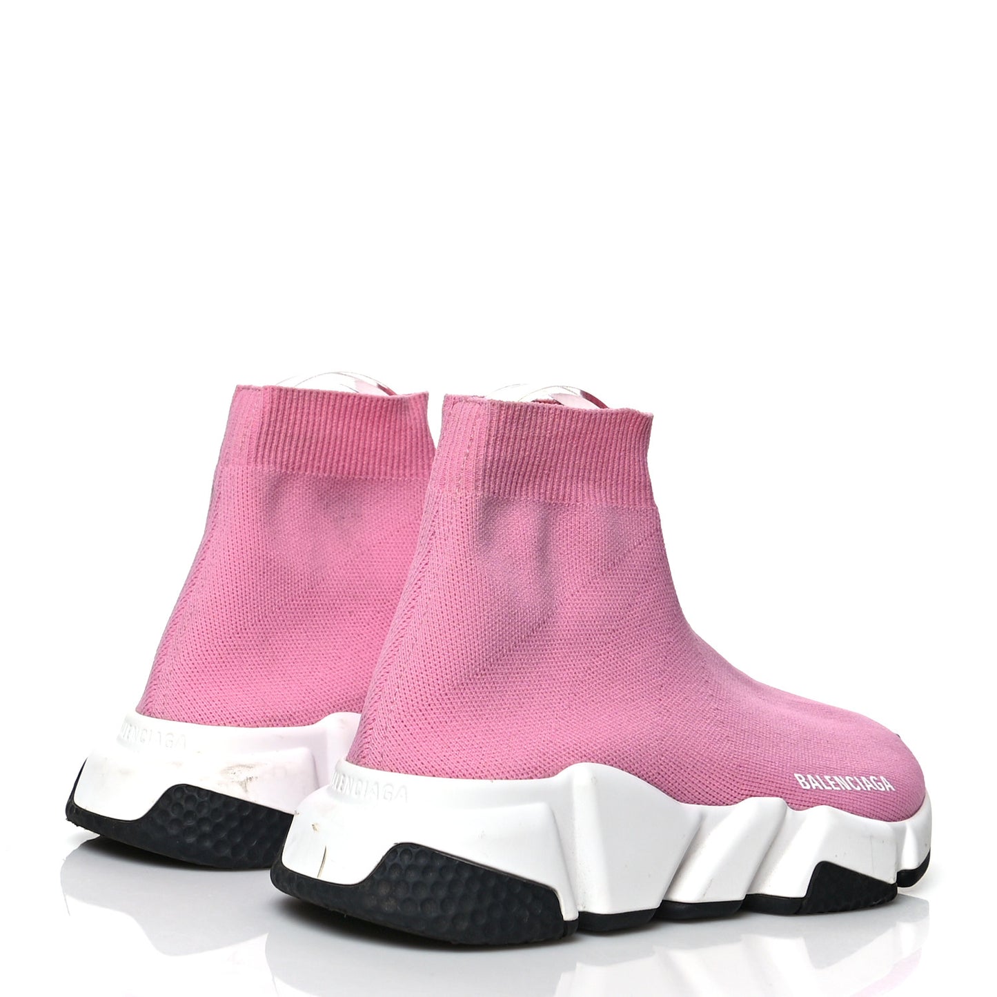 Neoprene Knit Womens Speed Sneakers 37 Pink