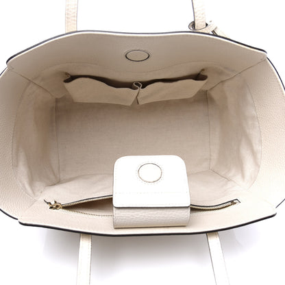 Gucci Dollar Calfskin Small Swing Tote Mystic White 4 of 10