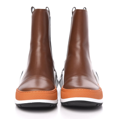 Louis Vuitton Calfskin Archlight Flat Chelsea Boots 36 Cognac Brown 2 of 9