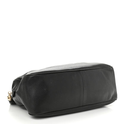 Gucci Pebbled Calfskin Medium Soho Bowler Black 4 of 18