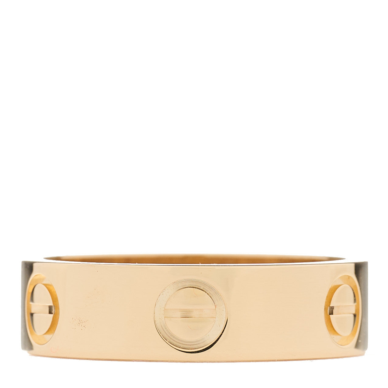 18K Yellow Gold 5.5mm LOVE Ring 55 7.25