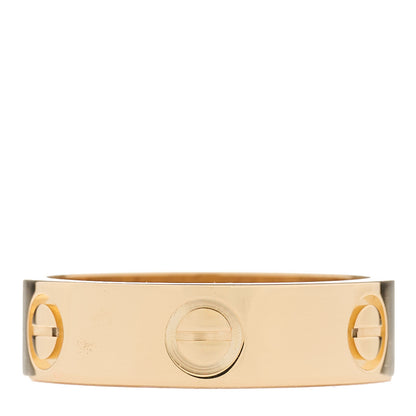 Cartier 18K Yellow Gold 5.5mm LOVE Ring 55 7.25 1 of 5