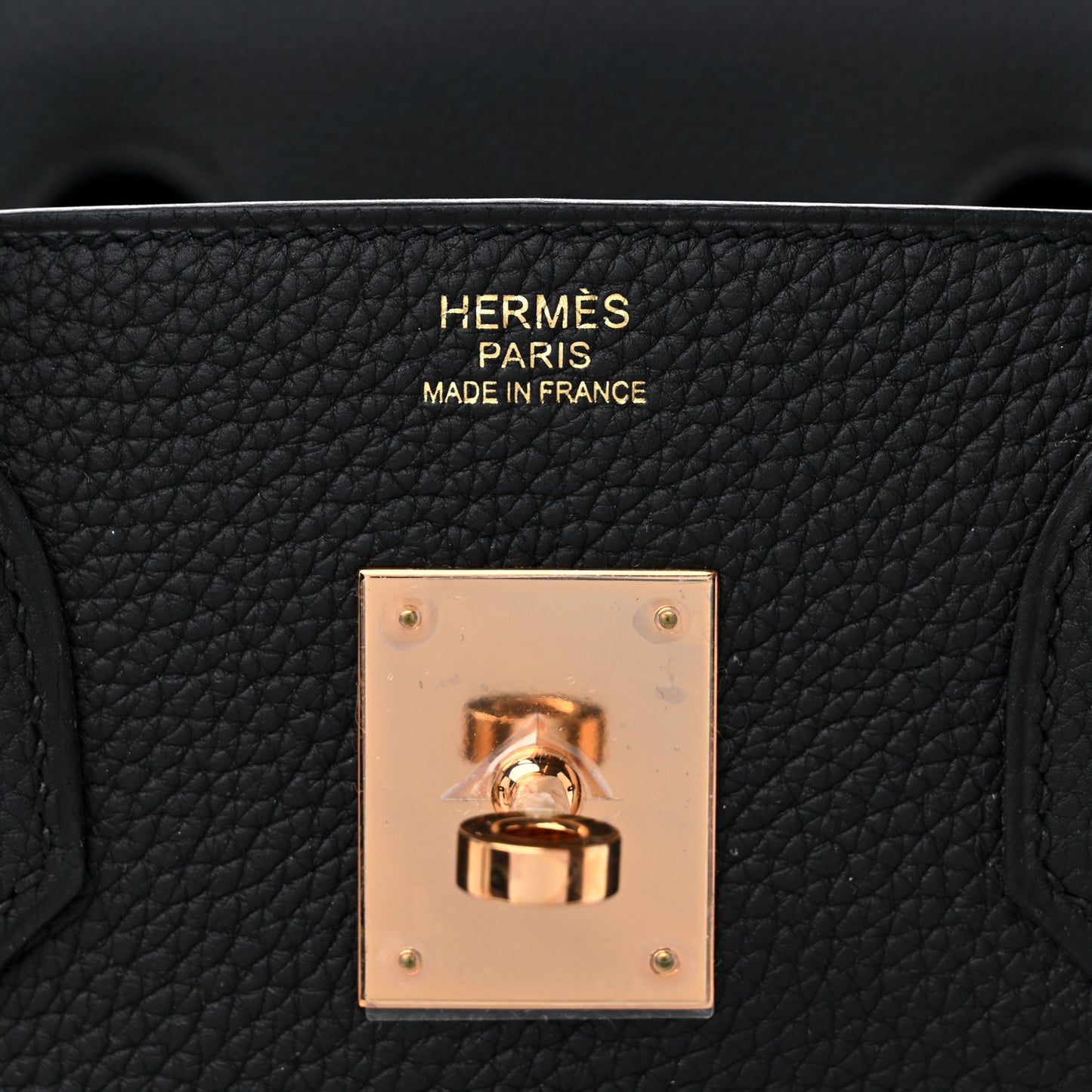 Togo Birkin 30 Black