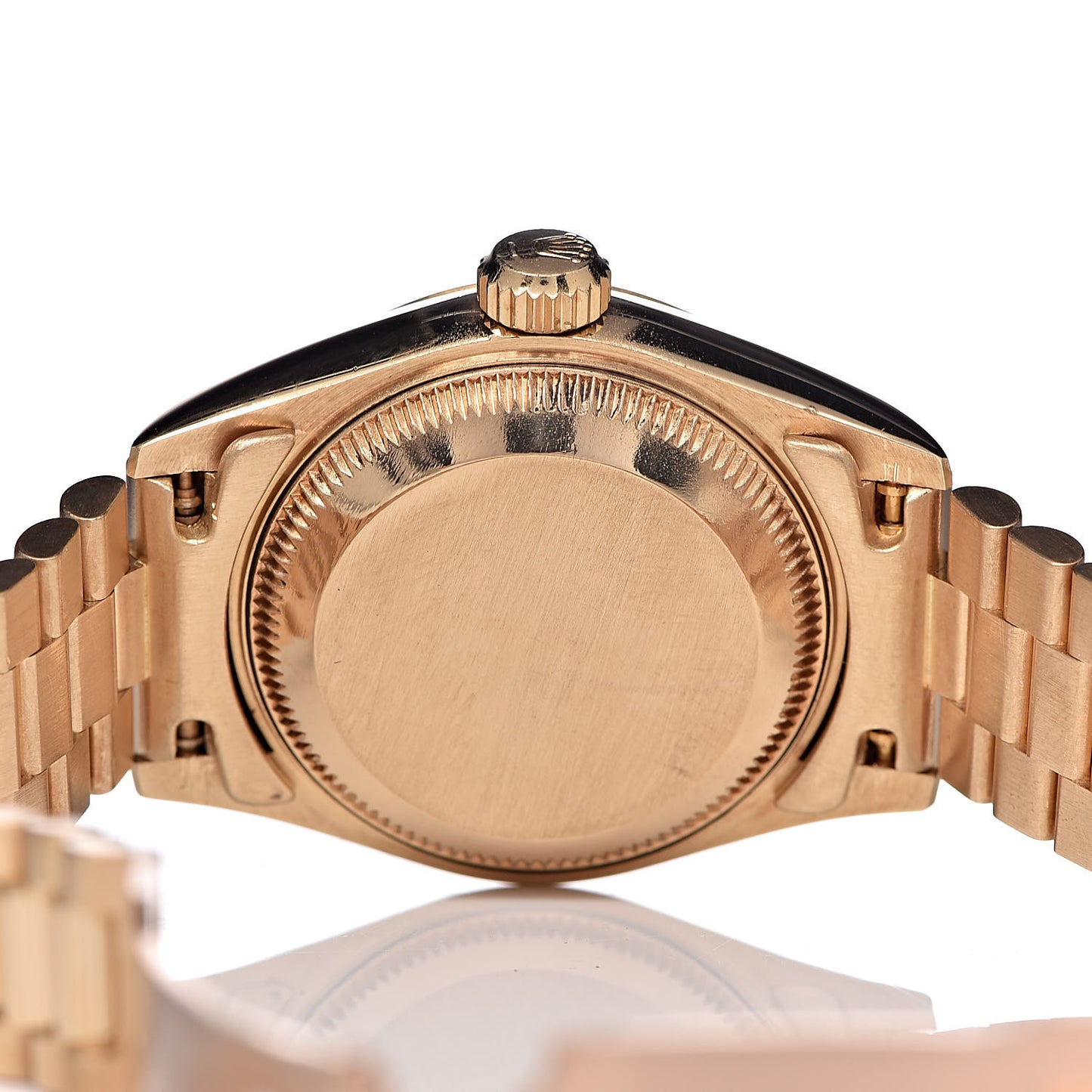 18K Yellow Gold Diamond 26mm Datejust President Watch Champagne 69238
