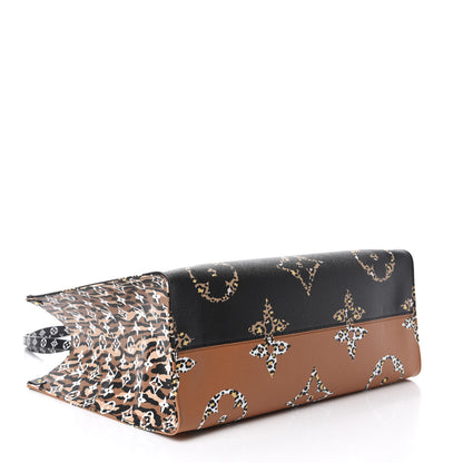 Louis Vuitton Monogram Giant Jungle Onthego GM Black 5 of 11