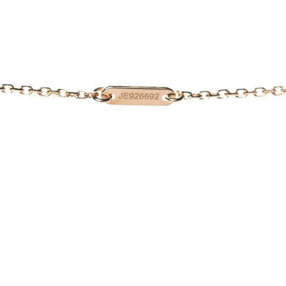 Van Cleef & Arpels 18K Yellow Gold Mother of Pearl Sweet Alhambra Butterfly Pendant Necklace 7 of 8