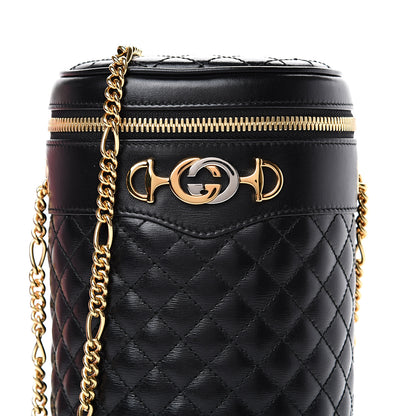 Gucci Calfskin Trapuntata Zumi Belt Bag Black 7 of 10