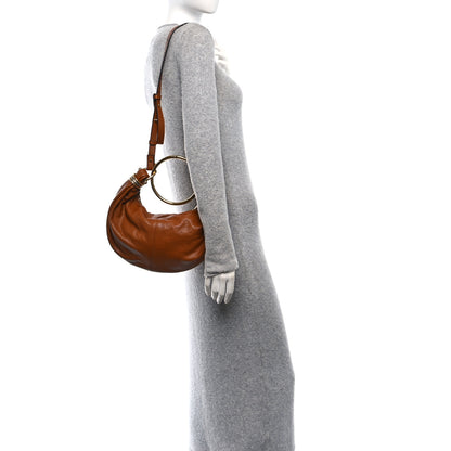 Chloe Grained Calfskin Small Bracelet Hobo Bag Clay Brown Clay Brown 2 of 10