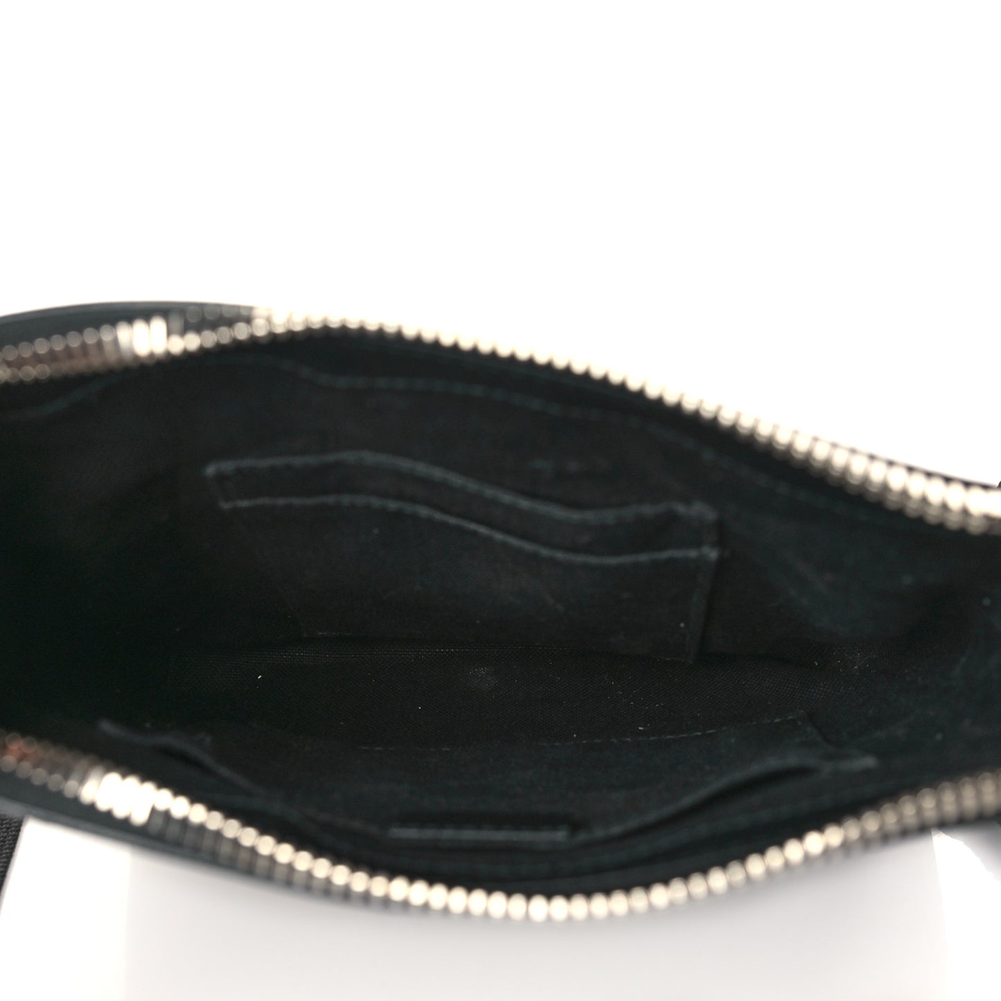 GG Supreme Monogram Web Small Flat Messenger Bag Black Grey